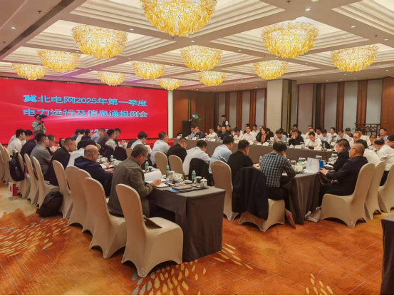 建投电科承办冀北电网2025年第一季度电力运行及信息通报例会