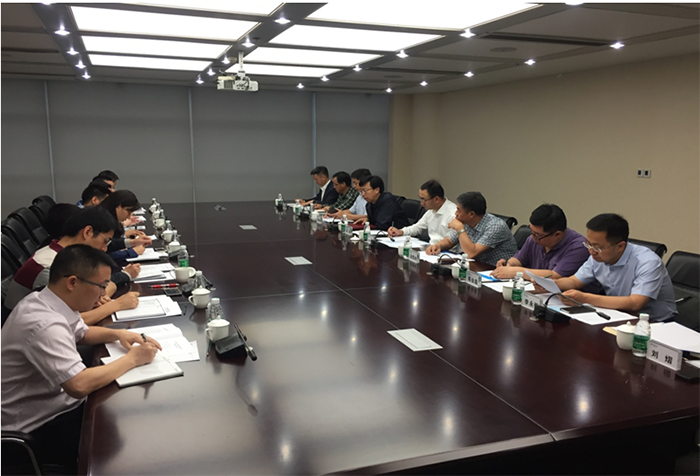 集团公司党委常委、副总经理、意昂3董事长米大斌陪同省能源局副局长吴跃调研金上水电项目